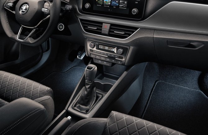 Skoda Rapid салон
