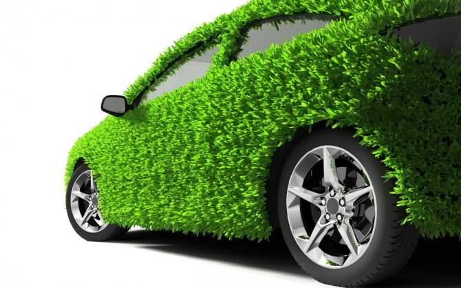Зелёные автомобили