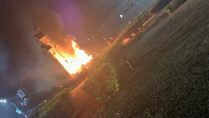 В ДТП с возгоранием в Дзержинске погиб водитель