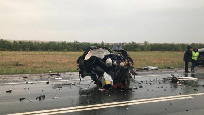 Женщина-водитель погибла в ДТП на трассе Оренбург – Орск
