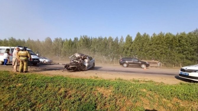 Три человека погибли в ДТП в Рязанской области