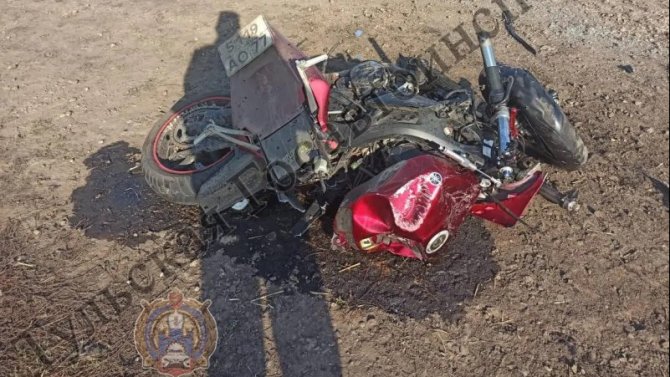 Мотоциклист погиб в ДТП в Ефремовском районе Тульской области