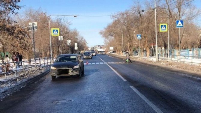 В Оренбурге иномарка сбила 15-летнюю девочку