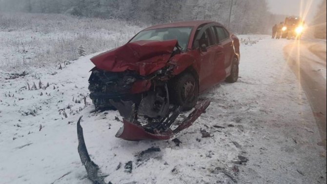 Три человека пострадали в ДТП в Вологодской области