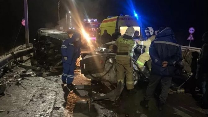 Водитель иномарки погиб в ДТП в Бийске