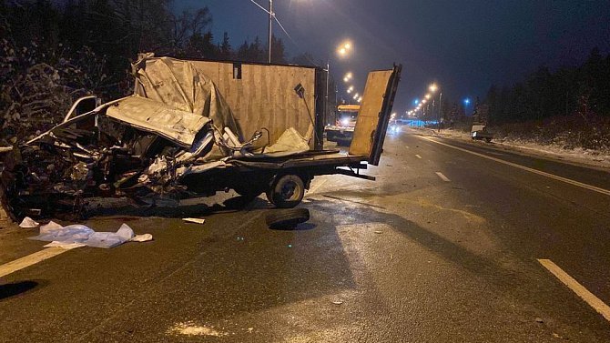 В ДТП в Тверской области погиб водитель «Газели»