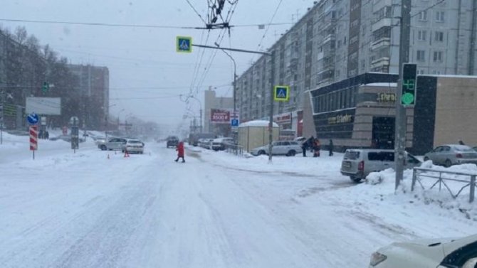 В Новосибирске иномарка сбила ребенка
