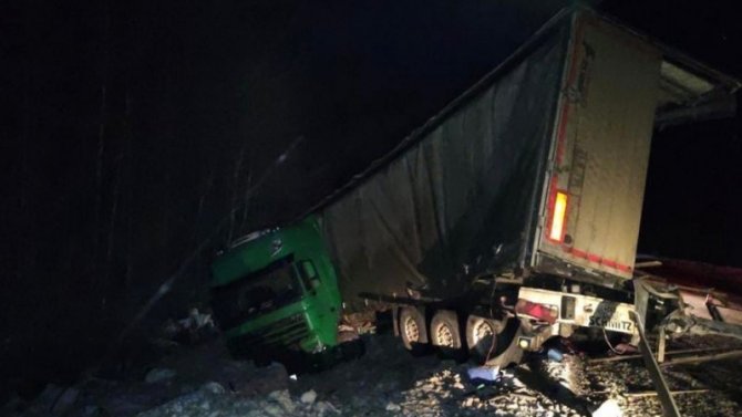 В ДТП с двумя грузовиками в Юрьянском районе погиб человек