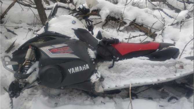 В ДТП в Липецкой области погиб водитель снегохода