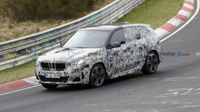 На «Нюрбургринге» появился BMW X1 нового поколения