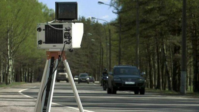 В России упорядочат работу переносных дорожных видеокамер
