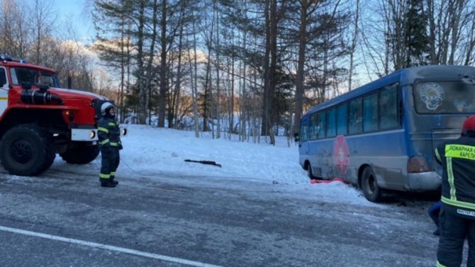 В Карелии опрокинулся автобус с детьми – возбуждено уголовное дело