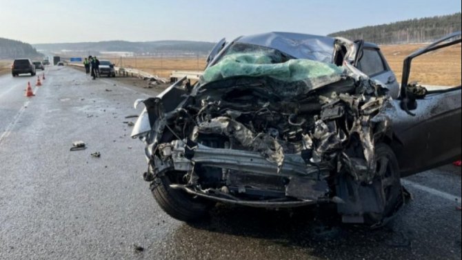 Водитель иномарки погиб в ДТП в Черемховском районе Иркутской области