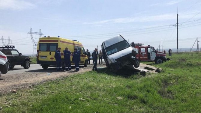 10 человек пострадали в ДТП с маршруткой в Татищевском районе Саратовской области