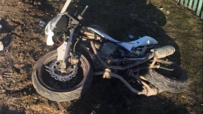 20-летний мотоциклист пострадал в ДТП в Тверской области