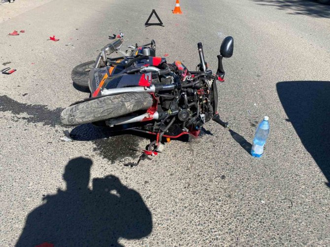 Мотоциклист пострадал в ДТП в Самаре (1)