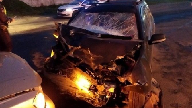 Три человека пострадали в ДТП на Вытегорском шоссе в Петрозаводске