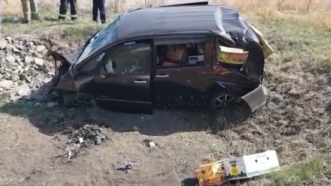 В Черемховском районе сегодня опрокинулся автомобиль – водитель погиб