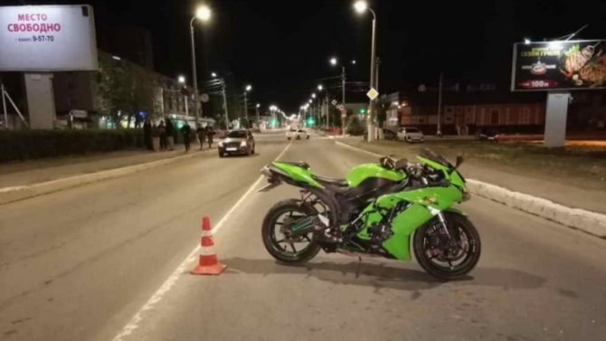 Мотоциклист пострадал в ДТП в Камышине Волгоградской области