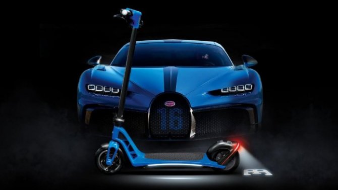 Фирма Bugatti представила странную для себя новинку