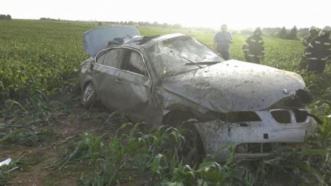 Водитель BMW погиб в ДТП под Брянском