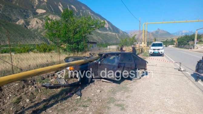 Молодой человек погиб в ДТП в Ботлихском районе Дагестана
