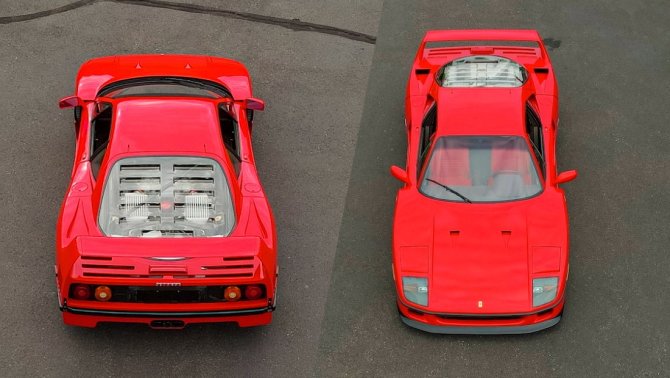 Аукционный дом Mecum проведёт торги за культовый суперкар Ferrari F40  9