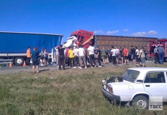 Авария с микроавтобусом под Ульновском 21 августа