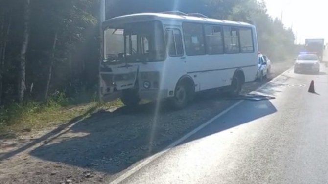 Девять человек пострадали в ДТП с автобусом в Нижегородской области