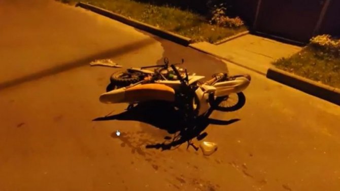 16-летний мотоциклист пострадал в ДТП в селе Отрадное Брянской области