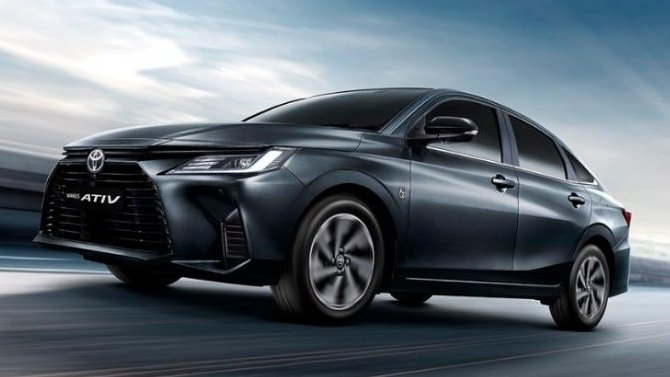 Представлен седан Toyota Yaris Ativ нового поколения