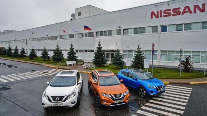 Продлён срок простоя российского завода Nissan
