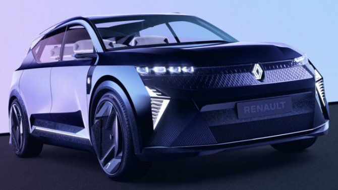 Renault Scenic станет электрическим кроссовером 