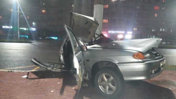 22-летний водитель погиб в ДТП в Брянске