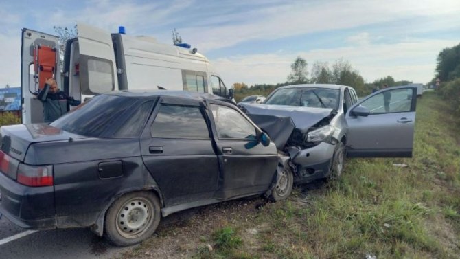 70-летний водитель пострадал в ДТП в Рязанской области