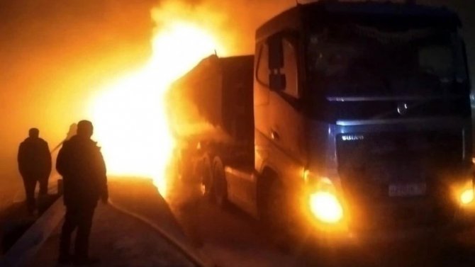 Водитель сгорел после ДТП в Тогучинском районе Новосибирской области