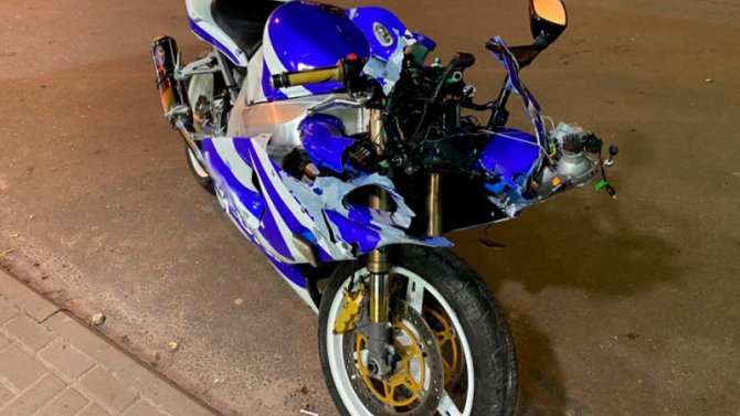 В Тамбове мотоциклист насмерть сбил пешехода