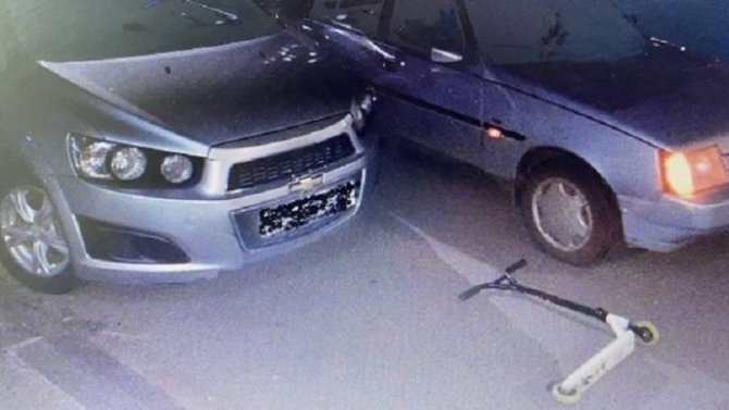 В Оренбурге пожилой водитель сбил 7-летнего ребенка на самокате