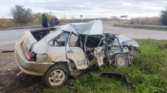 Водитель погиб в ДТП в Балаковском районе Саратовской области
