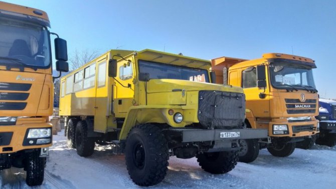 УралАЗ представил внедорожный автобус для Крайнего Севера