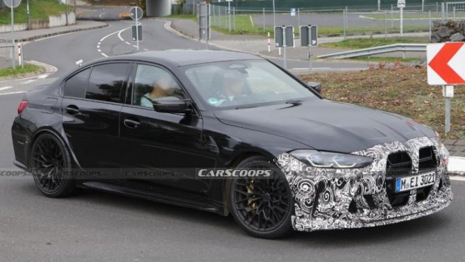 Новый BMW M3 CS: премьера состоится совсем скоро