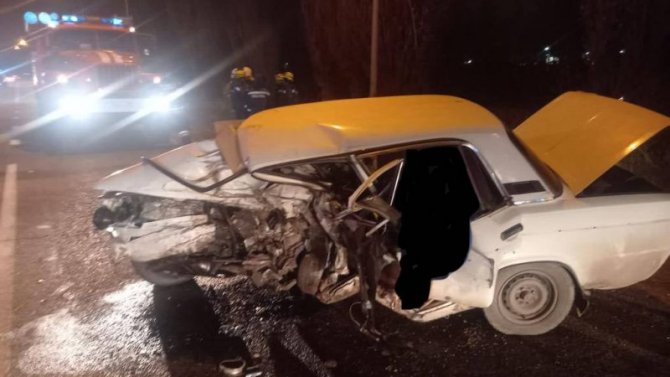 В лобовом столкновении на трассе Краснодар — Ейск погибли два человека