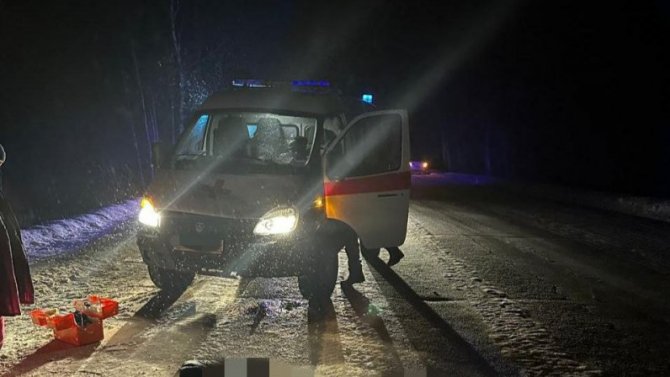 В Башкирии машина скорой помощи сбила пешехода, мужчина погиб