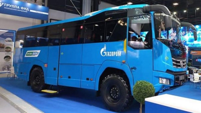 КамАЗ представил оригинальный вахтовый автобус своей разработки