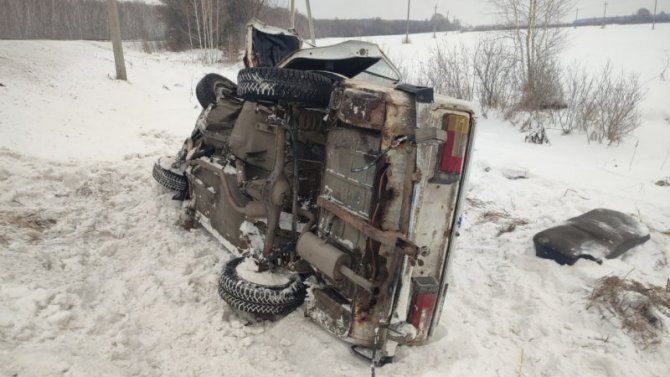 В ДТП на трассе Шадринск — Ялуторовск в Тюменской области пострадали 6 человек