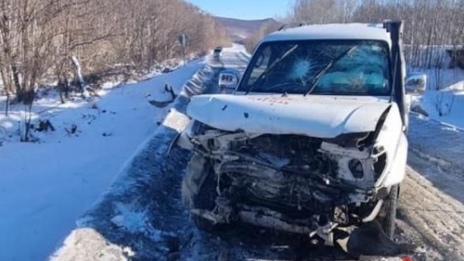 В ДТП на Сахалине погиб пожилой водитель «Нивы», еще два человека — в том числе ребенок — пострадали