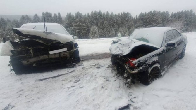 Семь человек пострадали в ДТП с двумя «Тойотами» на трассе под Иркутском