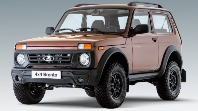Возобновлены продажи внедорожников Lada Niva Bronto