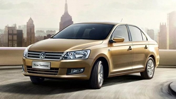 На российском авторынке появились седаны Volkswagen Santana китайского производства