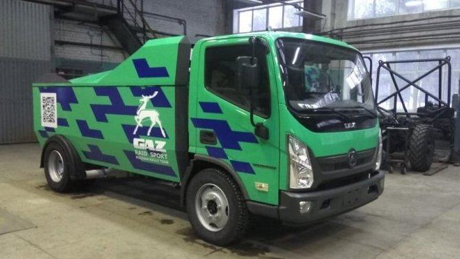В Нижнем Новгороде представлен гоночный грузовик «Валдай Next»